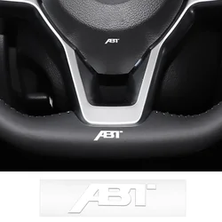 자동차 로고 스타일링 금속 스티커 와이퍼 장식 데칼, ABT 아우디 A3 S3 S5 RS RS3 A4 A5 A6 Q3 Q5 폭스바겐 VW GTI 골프용, 10 개