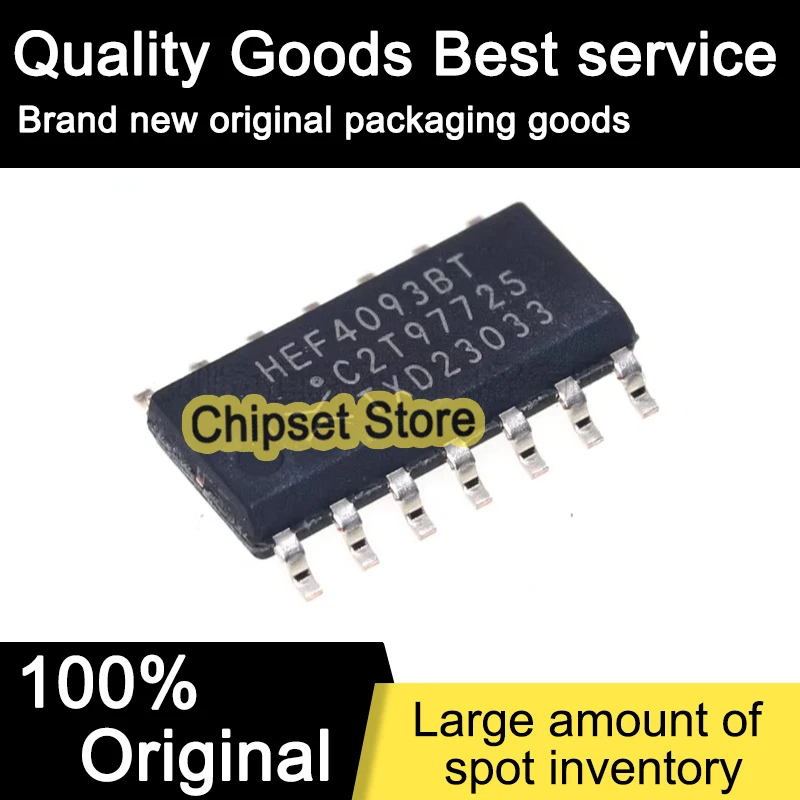 

10pcs HEF4093BT HEF4093 SOIC 100% Brand new