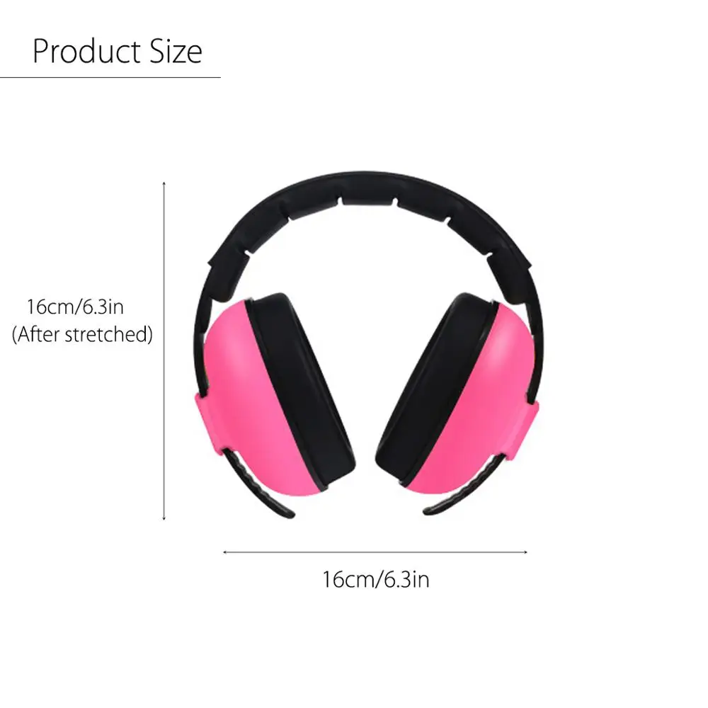 Imagem -05 - Earmuff Anti Noise Headphones Baby Dormir Ear Stretcher Children Ears Protection Dormiring Earplugs Crianças