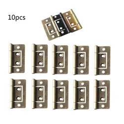 10pcs/set 38 x 21mm Vintage Metal Hinge Door Hinges Furniture Hinges Hardware DIY Crafts Tool for Jewelry Box / Wooden Box