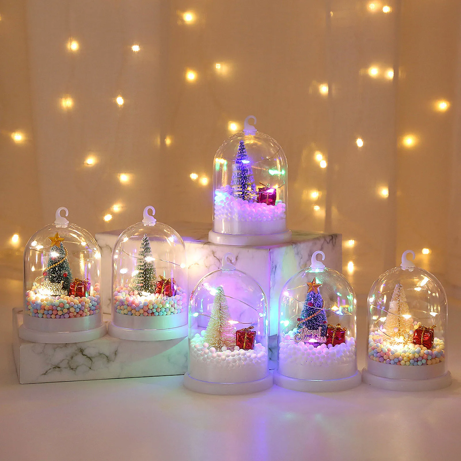 Christmas Lighted Desktop Decor Spread Chritmas Cheer Desktop Decor for Family Friend Neighbor Gift