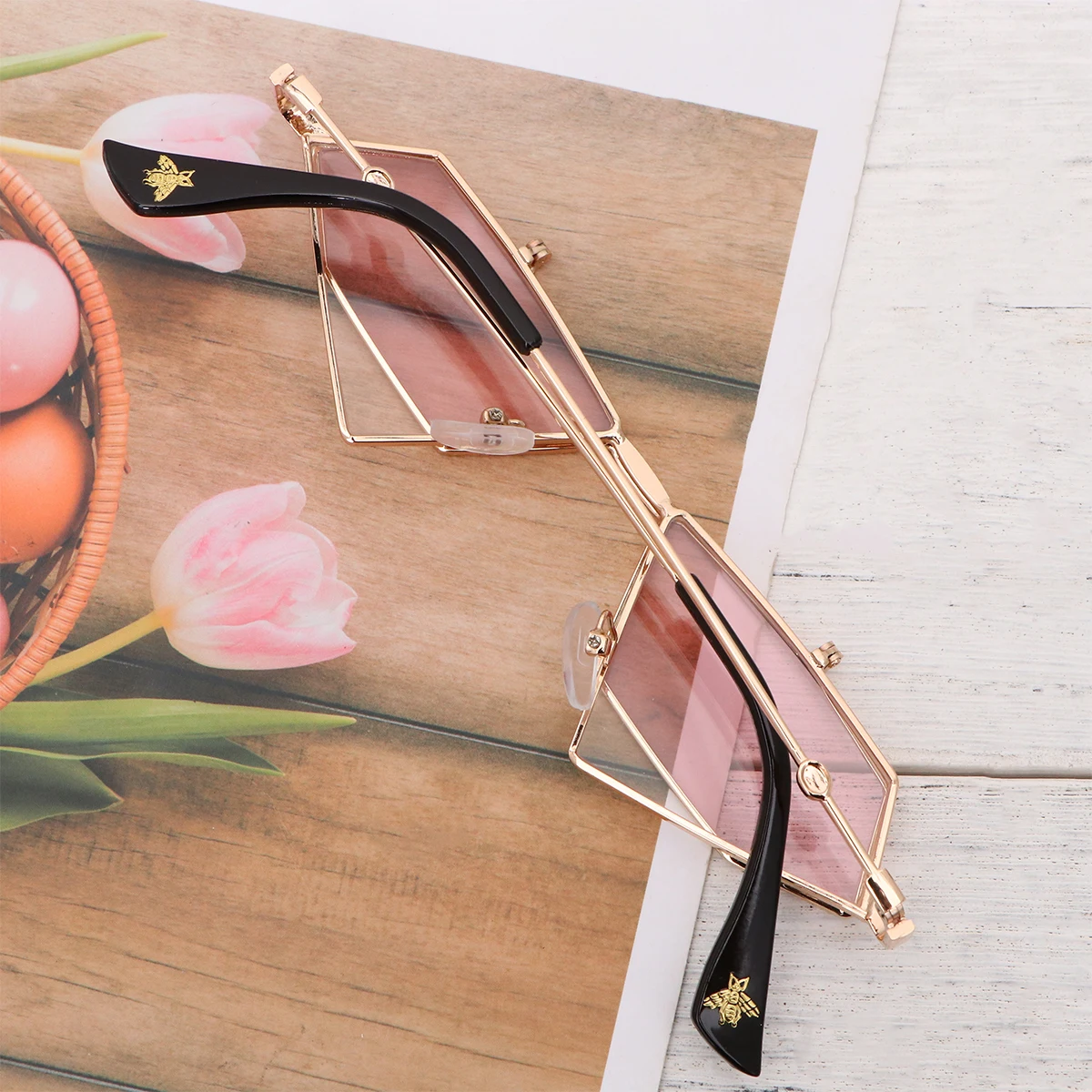 

Cat Eye Sunglasses Women Pink Retro Punk Style Eyeglasses Lightweight Durable Outdoor Accessories Gift Idea Year