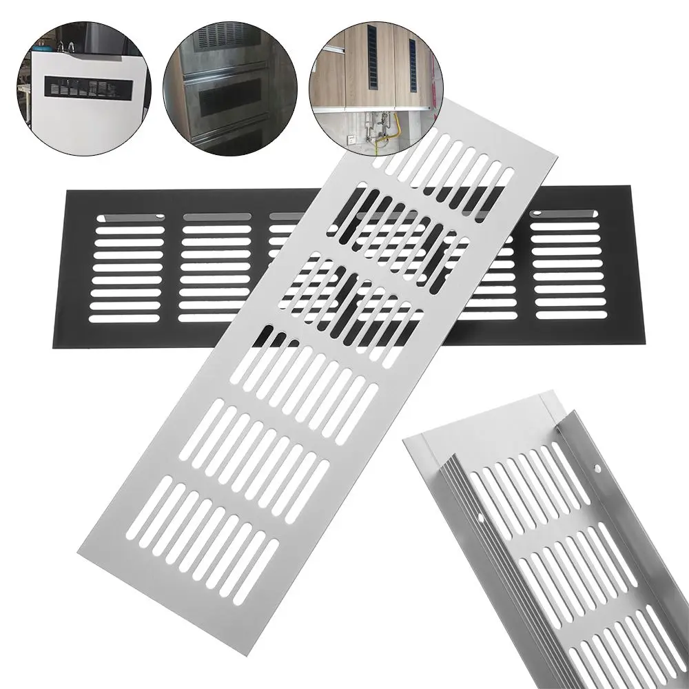 Aluminum Alloy Closet Shoe Wardrobe Mesh Hole Cover Cabinet Air Vent Ventilator Grille Decor Cover Hardware Accessories