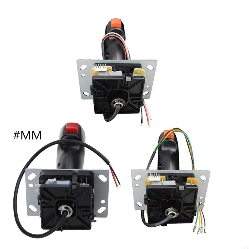 

34YC Arcade Game Cabinet Mini-Grap Flight Joystick Trigger Top Button Vibration