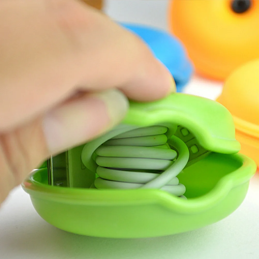 3Pcs Turtle Cable Organizer Compact Wire Shortener Winder Headset Cable Storage Box Portable Earbuds Keeper Cord Holder