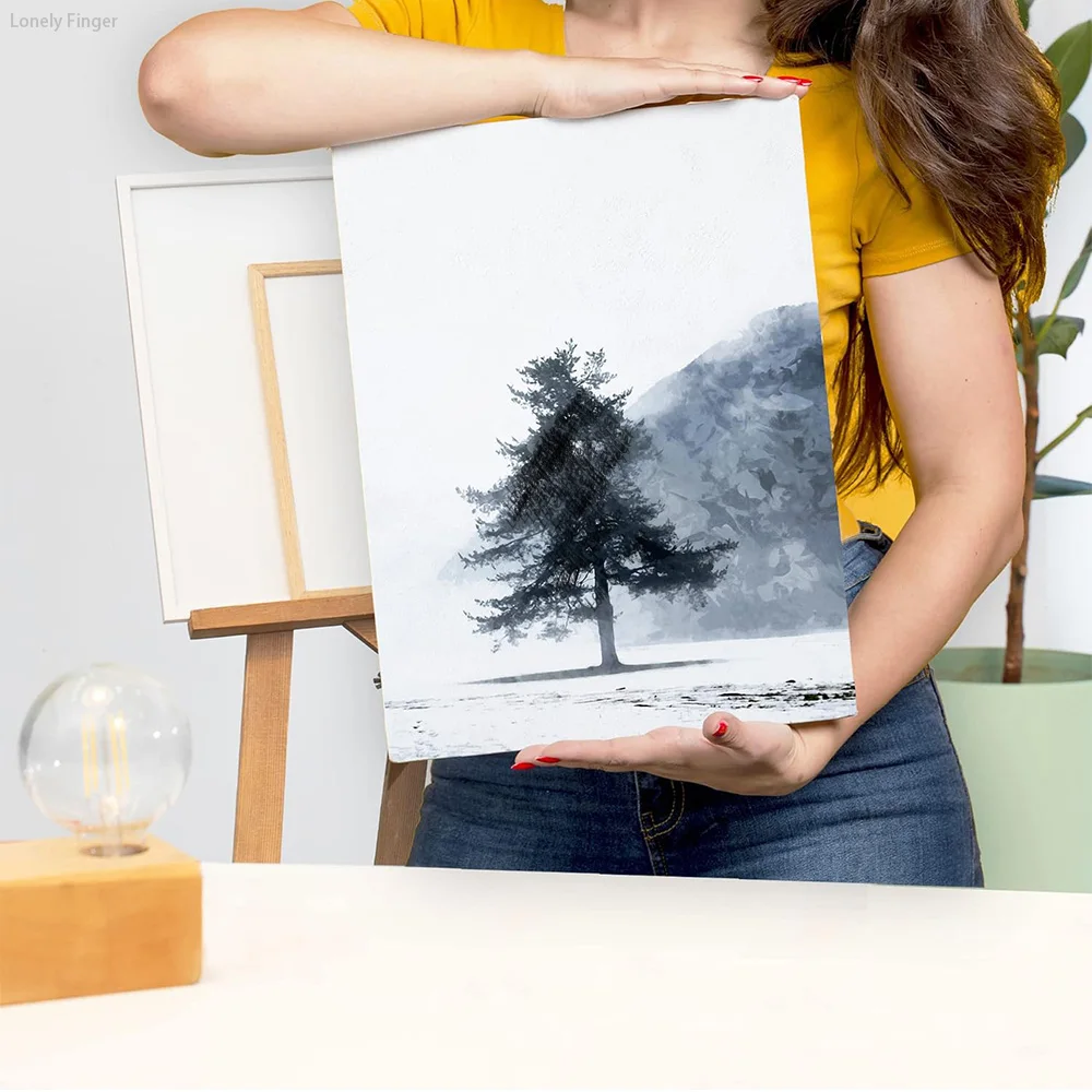 ورق ألوان مائية A3/A4/A5 300gsm - لوحة ألوان مائية للفنانين المحترفين مع 20 ورقة - ورق فني لرسم الوسائط المختلطة #4