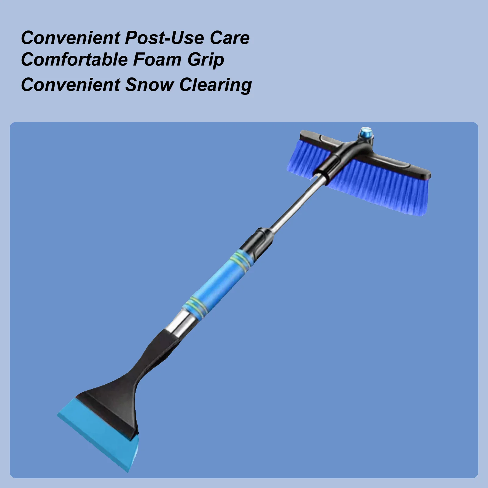 

Ice Scrapers For Car Windshield Ergonomic Telescopic Detachable Truck Snow Removal Brush Ice Scraper For Vehicle Truck SUV