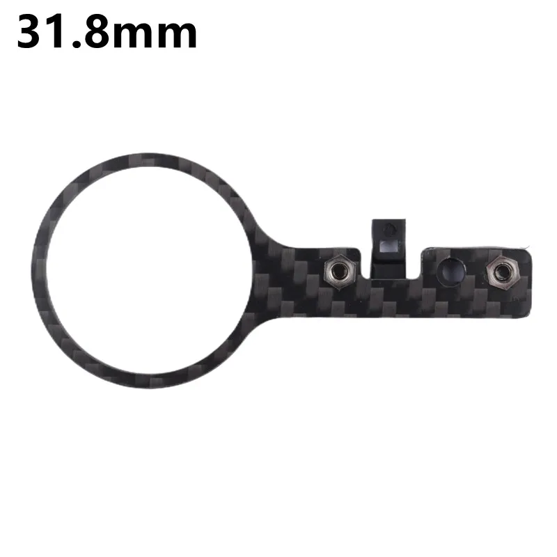 Di2 Controller Bracket EW90A EW90B Carbon Fiber Nylon Inner Diameter 28.6mm 31.8mm 1PCS 0 ° Bracket For Shimano EW90A/B