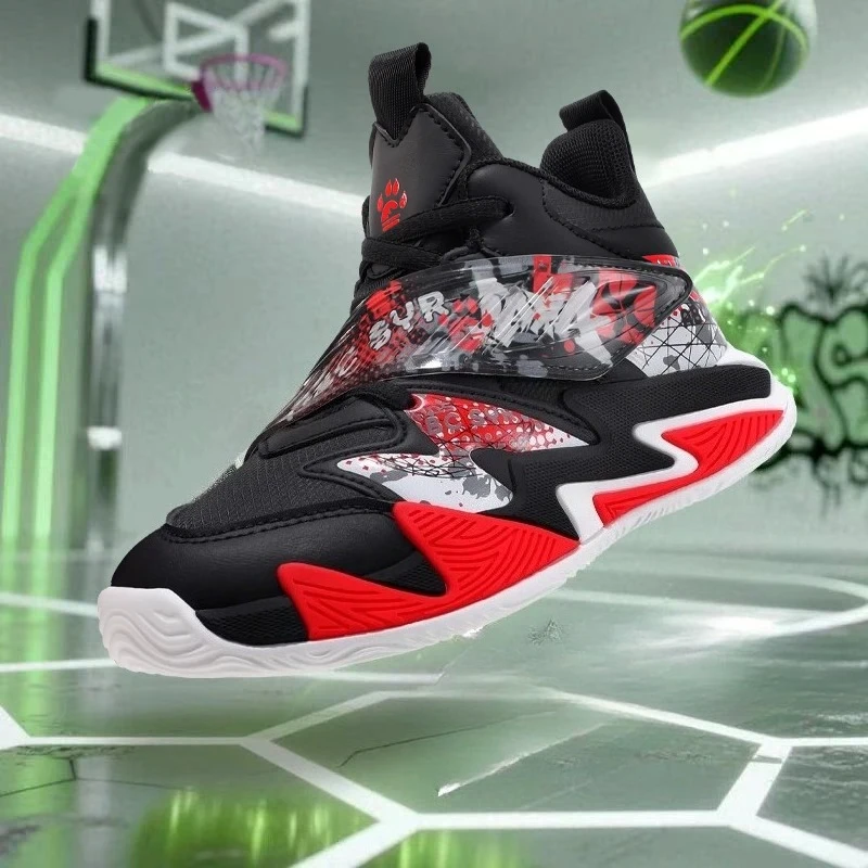 أحذية رياضية للأطفال للخريف مقاومة للماء مريحة للأطفال أحذية كرة السلة للأولاد في الهواء الطلق أحذية رياضية كاجوال للأولاد غير قابلة للانزلاق #1