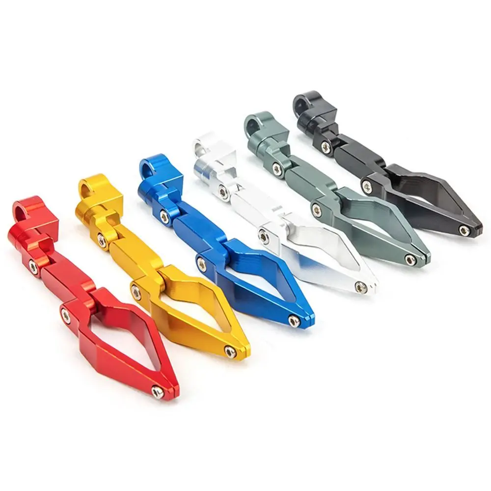 Universal Motorcycle Brake Cable Clamp Zinc Alloy Anti-Shake Shock Absorber Buckle Folding Electric Scooter Clip