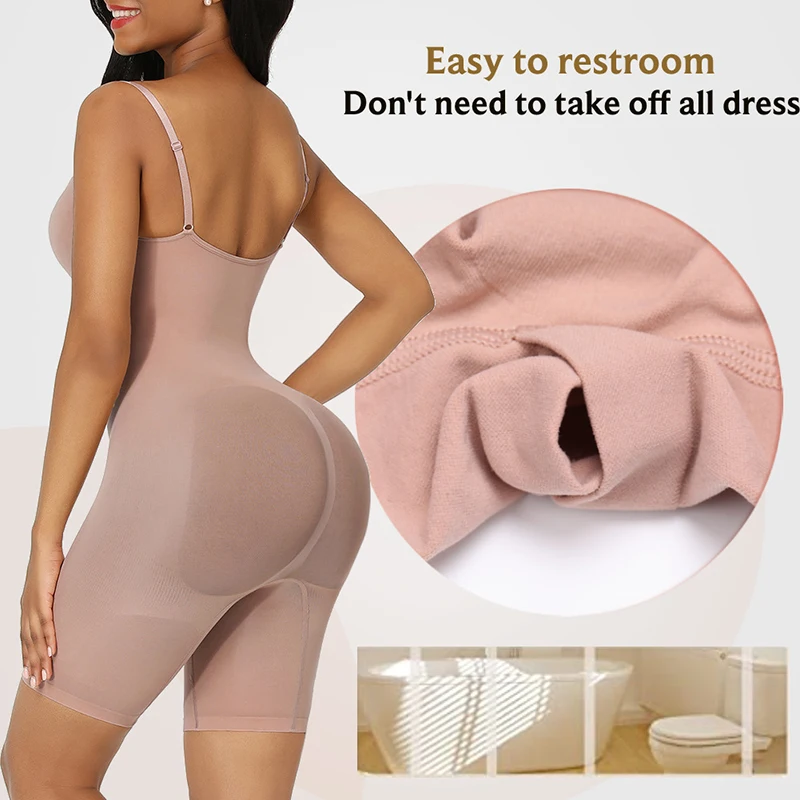 Women Bodysuit Shapewear Tummy Control Full Body Shaper Slimming Sheath Butt Lifter Push Up Thigh Slimmer Abdomen Shapers Corset