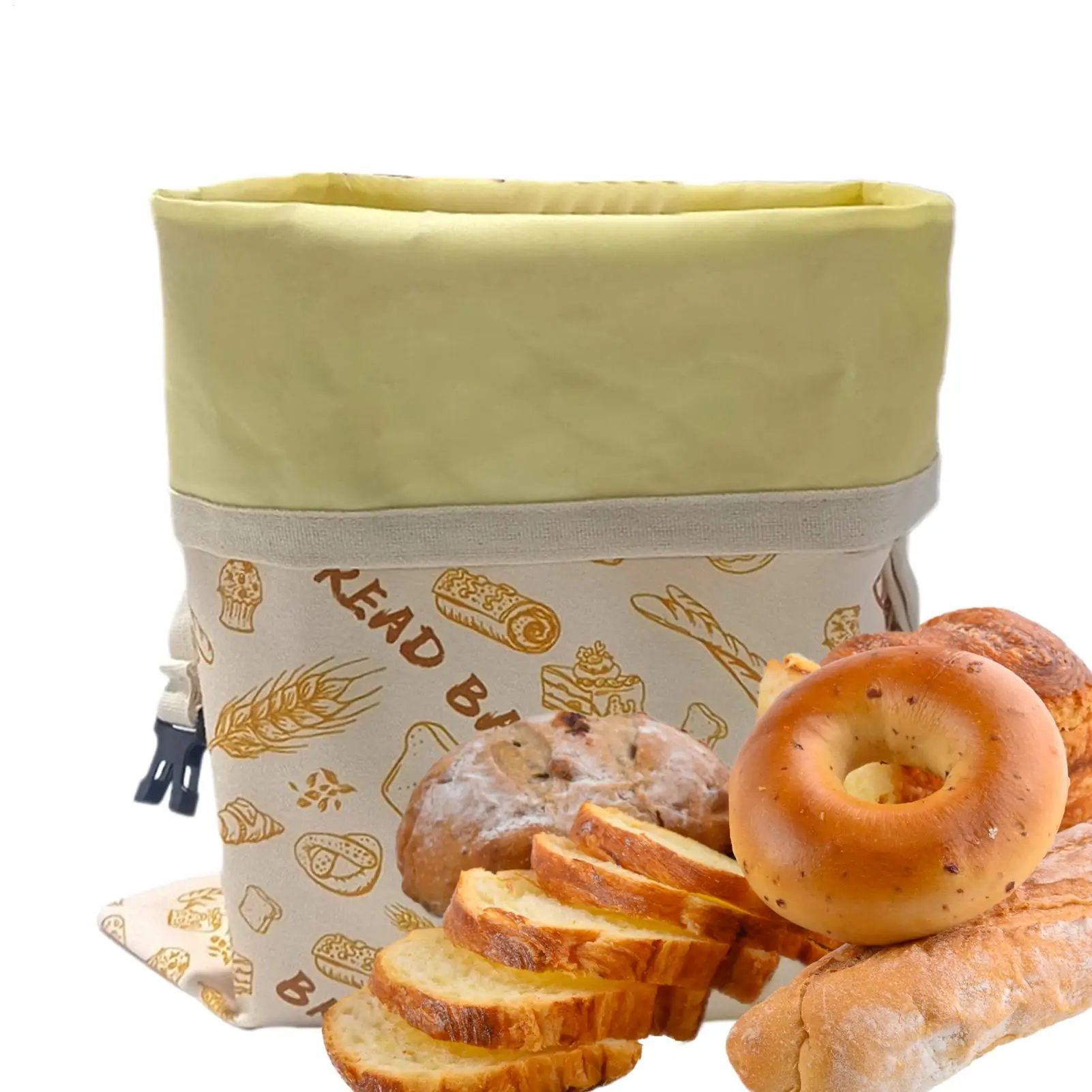 Sourdough Bread Bags Reusable Beeswax Bread Bags Large Homemade Bread Storage Bags Cotton Beeswax Bags Loaf Sandwich Container