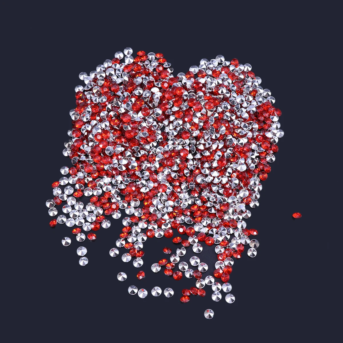 

1000pcs Acrylic Crystal Rhinestone Shiny Bright Decorative Nail Cloth Phone Case Photo Album Wedding Banquet Party Craft
