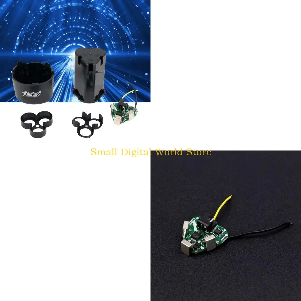 77UB Shockproof Empty Battery Shell With Integrated Circuit Board For 18650 Batteries Overcharge Prevention Design