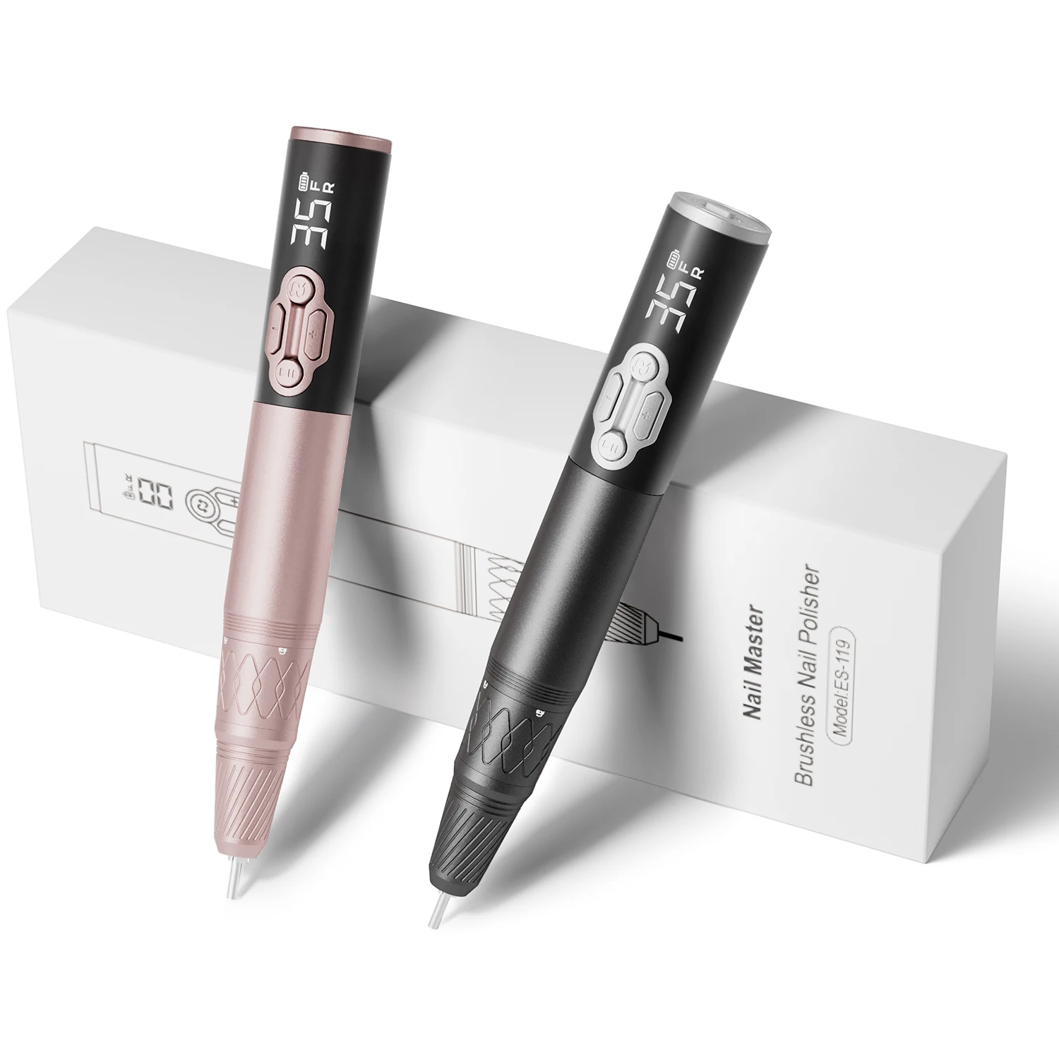 2025 رائجة البيع مسمار الحفر آلات القلم تلميع بت بيضاء الوافدين في المعدات 35000 دورة في الدقيقة آلة الحفر مسمار #1