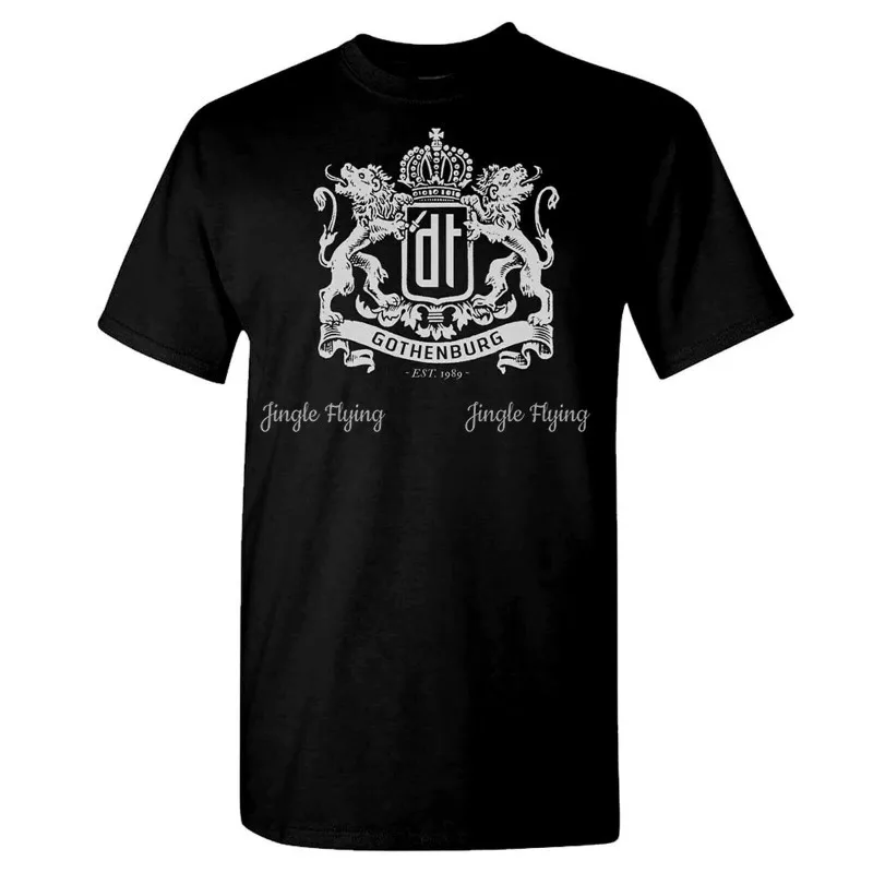 DARK TRANQUILLITY Cd Lgo GOTHENBURG EST 1989 chemise officielle nouveaux dommages faits T-Shirt