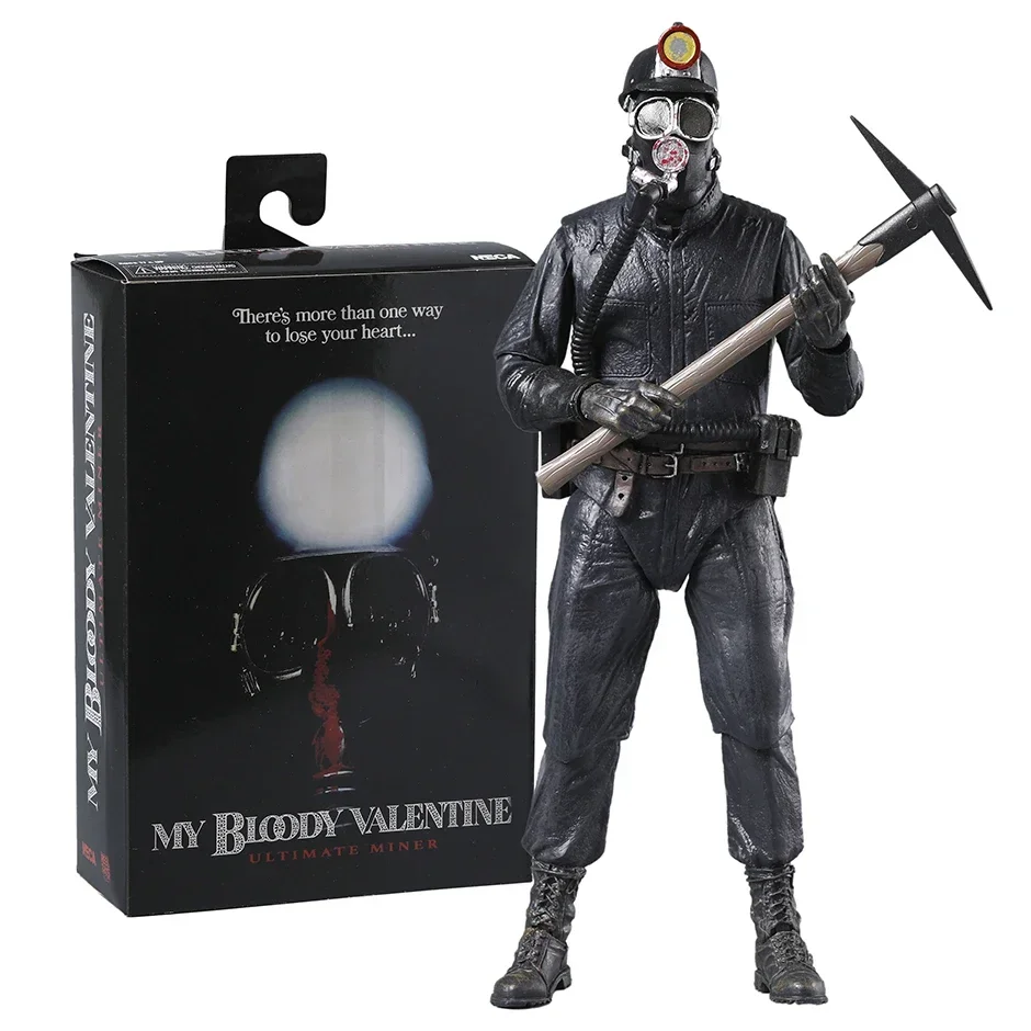NECA My Bloody Valentine Ultimate The Miner Action Figurine تحصيل لعبة مجسمة لفيلم الرعب للهالوين