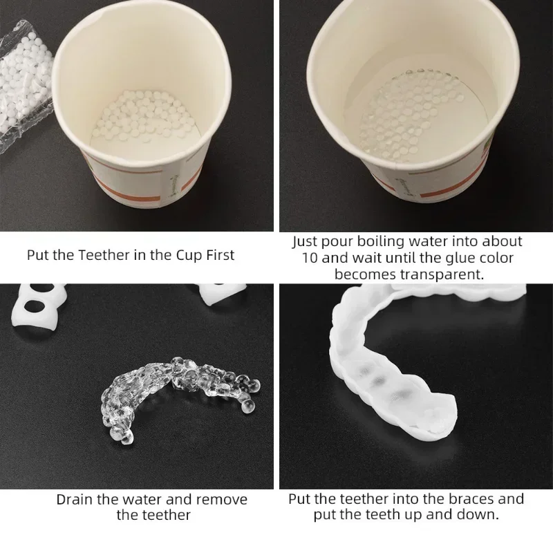 10g เรซิ่นฟันปลอมกาวแข็งฟันชั่วคราวชุดซ่อมฟันและ Gap Falseteeth กาวฟันปลอมทันตแพทย์