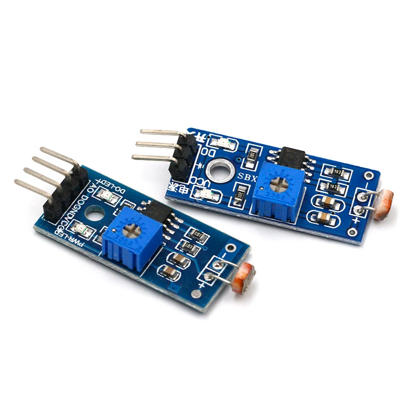 Módulo Sensor fotossensível para Arduino, Resistência Sensível Óptica, Detecção de Luz, Kit DIY, LM393, 4Pin