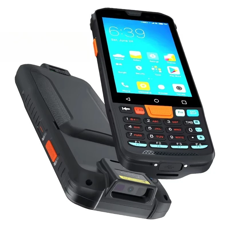 Best 4G WiFi Android 14 GPS Rugged Handheld Terminal Inventory PDA Dustproof for Construction Field Service with 5000mAh