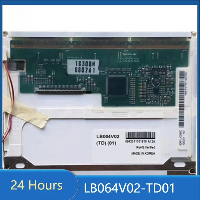 2026 Brand New Original, 6.4 inch LB064V02-TD01 LB064V02 (TD) (01) LB064V02 (A1) CCFL LCD display panel 640X480 new Original