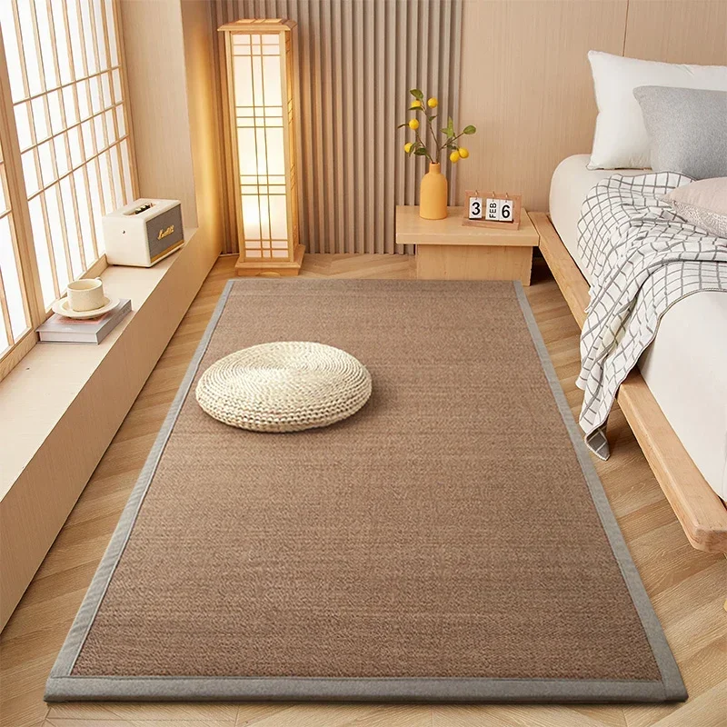 Bamboo Weaving Floor Mattress Teahouse Tatami Mattress Comfortable Breathable Mattress Pad Thickened Sponge Tatami