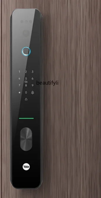 3D facial recognition smart lock yale visual cat eye electronic lock anti-theft door password lock home