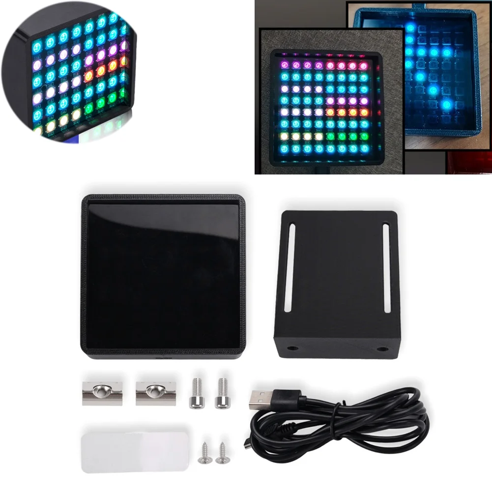 LED Gear Shift Indicator Dashboard Display For PC Sim Racing For Logitech For G29 For G27 Wheel USB Powered FOR 8X8 LED Matrix
