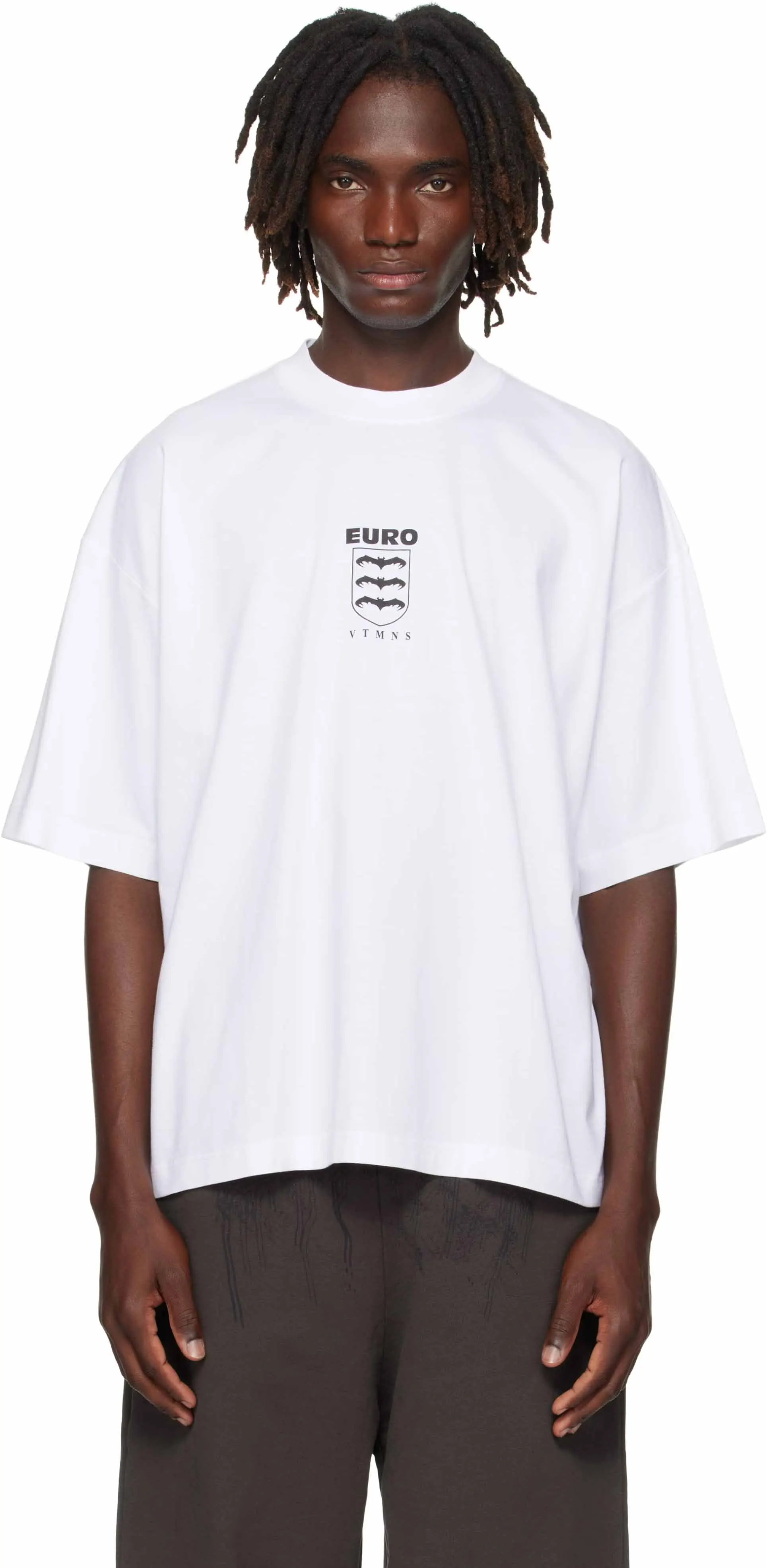

2025ss Best Version 1:1 VT Euro Bat Printed Women Men T shirts Tees Hiphop Oversized Men Casual Cotton T shirt