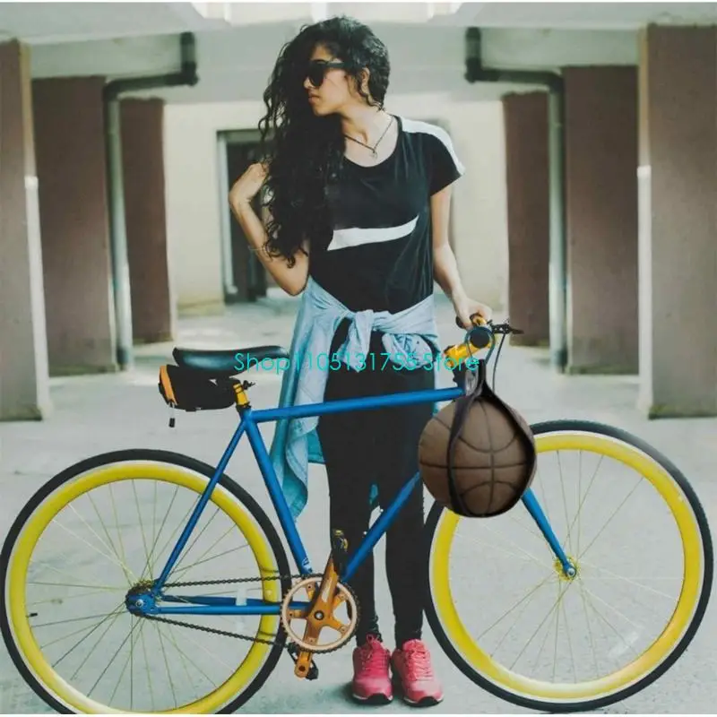 Organizadores bolas tipo pesado com fivelas liberação rápida, transportadores bolas esportivas para basquete e vôlei