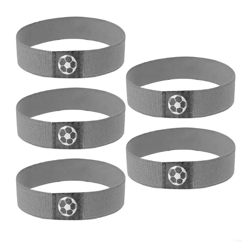 5Pcs Elastic Soccer Cleat Fasteners Cover Anti Slip Football Shoe Retainer Strap 6XDA