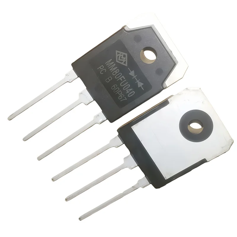 The commonly used fast recovery diode TO-3P MM80FU040PC for the new and original 80A 400V inverter welding machine.