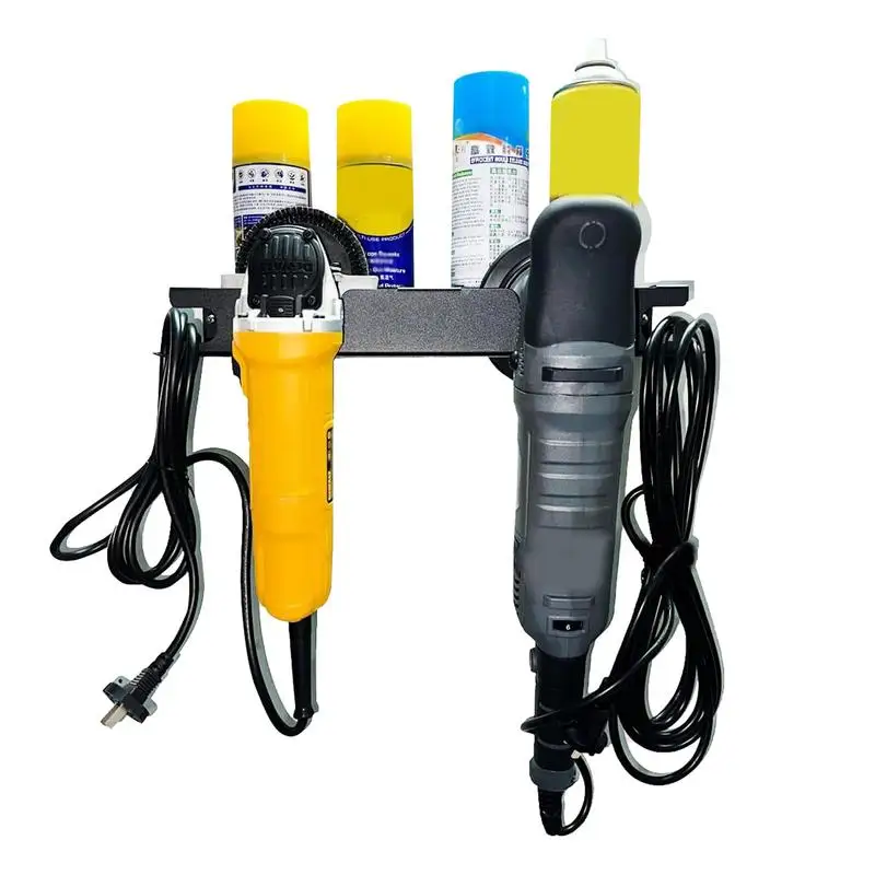 Spray Bottle Storage Rack Wall Mounted Material Rack Hanger Can Detailing Spray Can Organizer for Car Workplace Garage