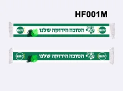 145*18 cm Size MHFC Maccabi Scarf Double-faced Knitted HF001M