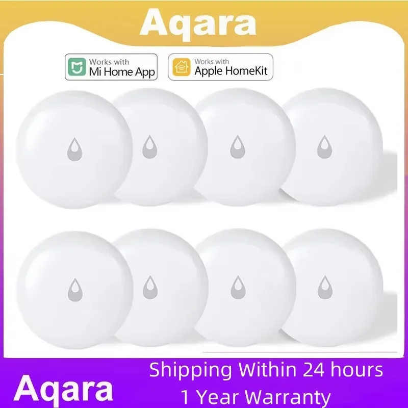 Aqara ZigBee czujnik wycieku wody zanurzenie w wodzie czujnik podłogowy Alarm bezpieczeństwo czujnik nasiąkania dla Xiaomi Mi Home Homekit APP