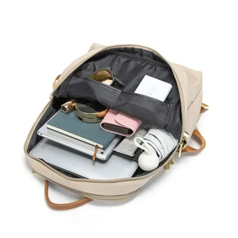 Zaino per laptop da 14 pollici Oxford Lady Travel Borse da strada casual Zaino per studenti universitari da donna Borsa da lavoro impermeabile