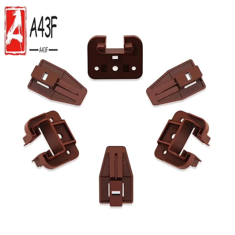 

A43F-пластиковые направляющие и направляющие для ящиков, запасная часть для крепления направляющих для ящиков, пластиковые направляющие для ящиков для комода