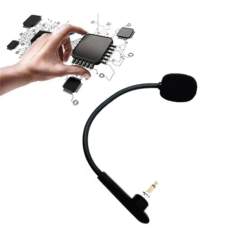 Excellent-Replace 3.5Mm Mic Microphone For Logitech Astro A40 Game Headsets Gaming Headphones Mic