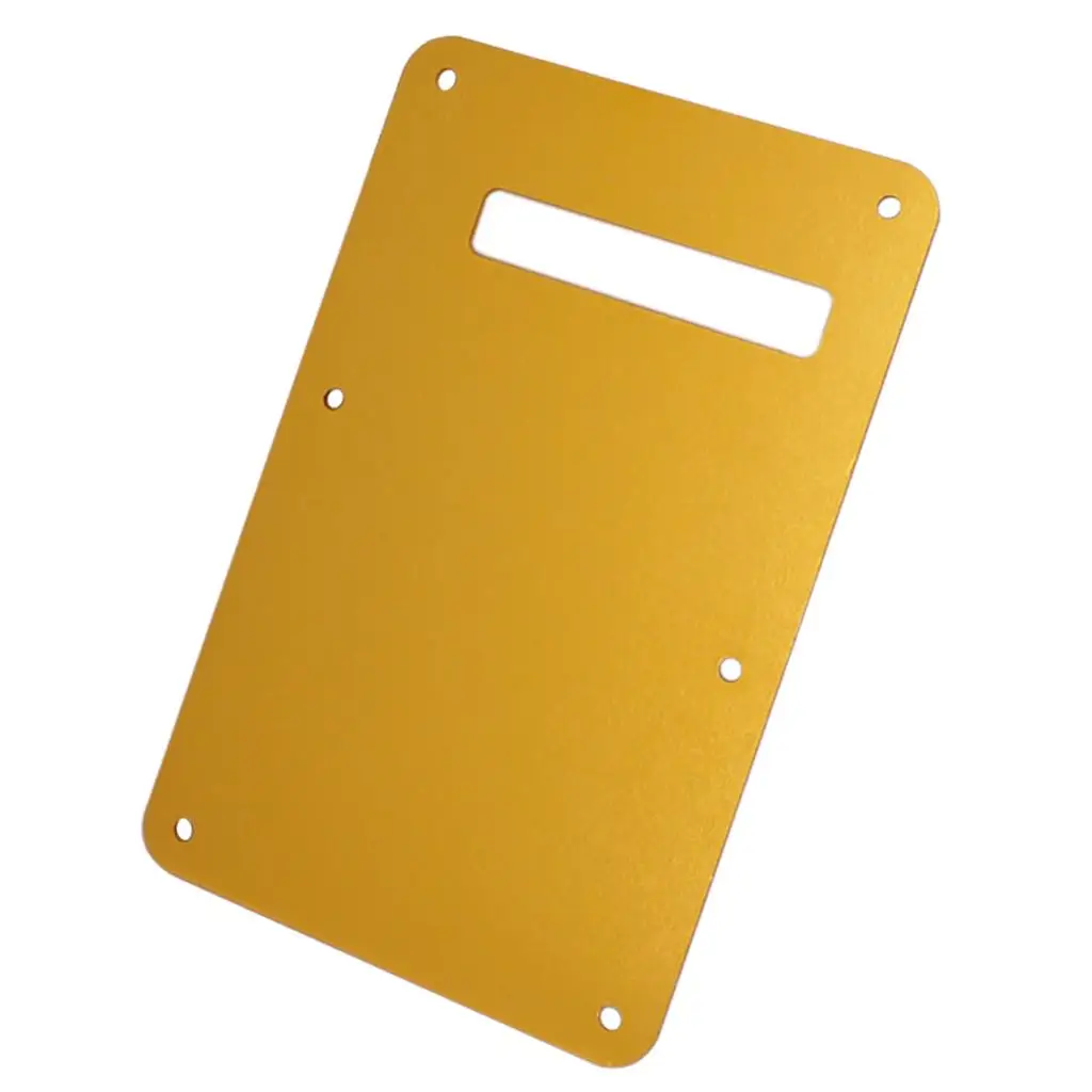 Electric Guitar Parts Aluminum Plate Backplate Tremolo Cavity Cover Pickguard Style for Setup and DIY Maintenance
