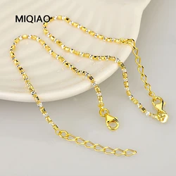 MIQIAO Real 925 Sterling Silver Italy Bracelets Women 925 High Quality Fine Jewelry Women's Hand Lady Chain Accessories Bangles