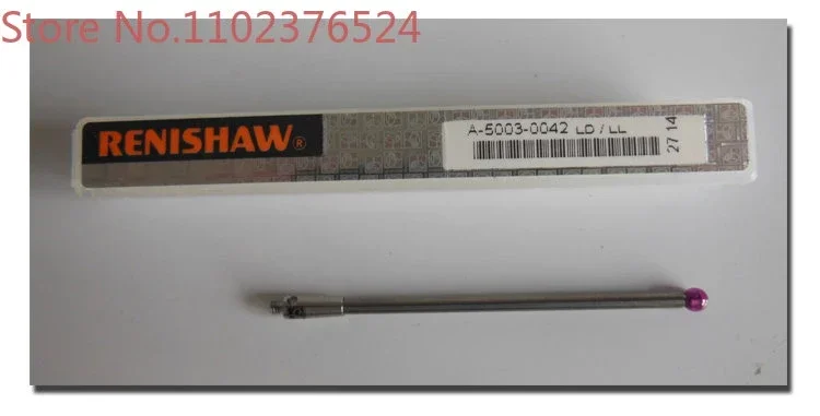 Renishaw UK three coordinate measuring needle A-5003-0042 probe Ruby probe