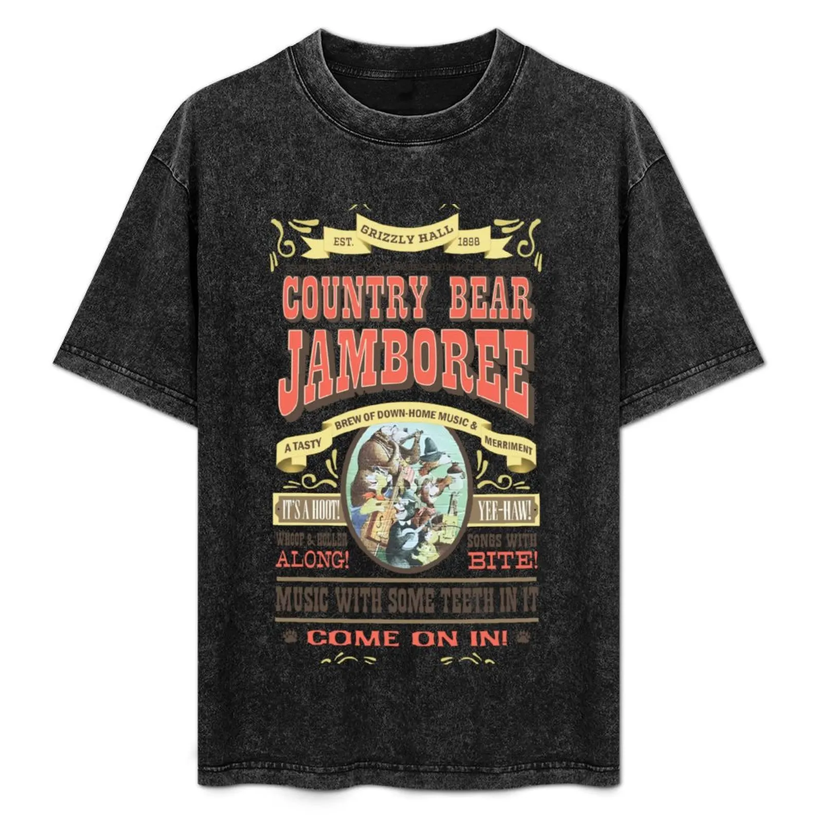 

Country Bear Jamboree T-Shirt Work Style Casual T-Shirt