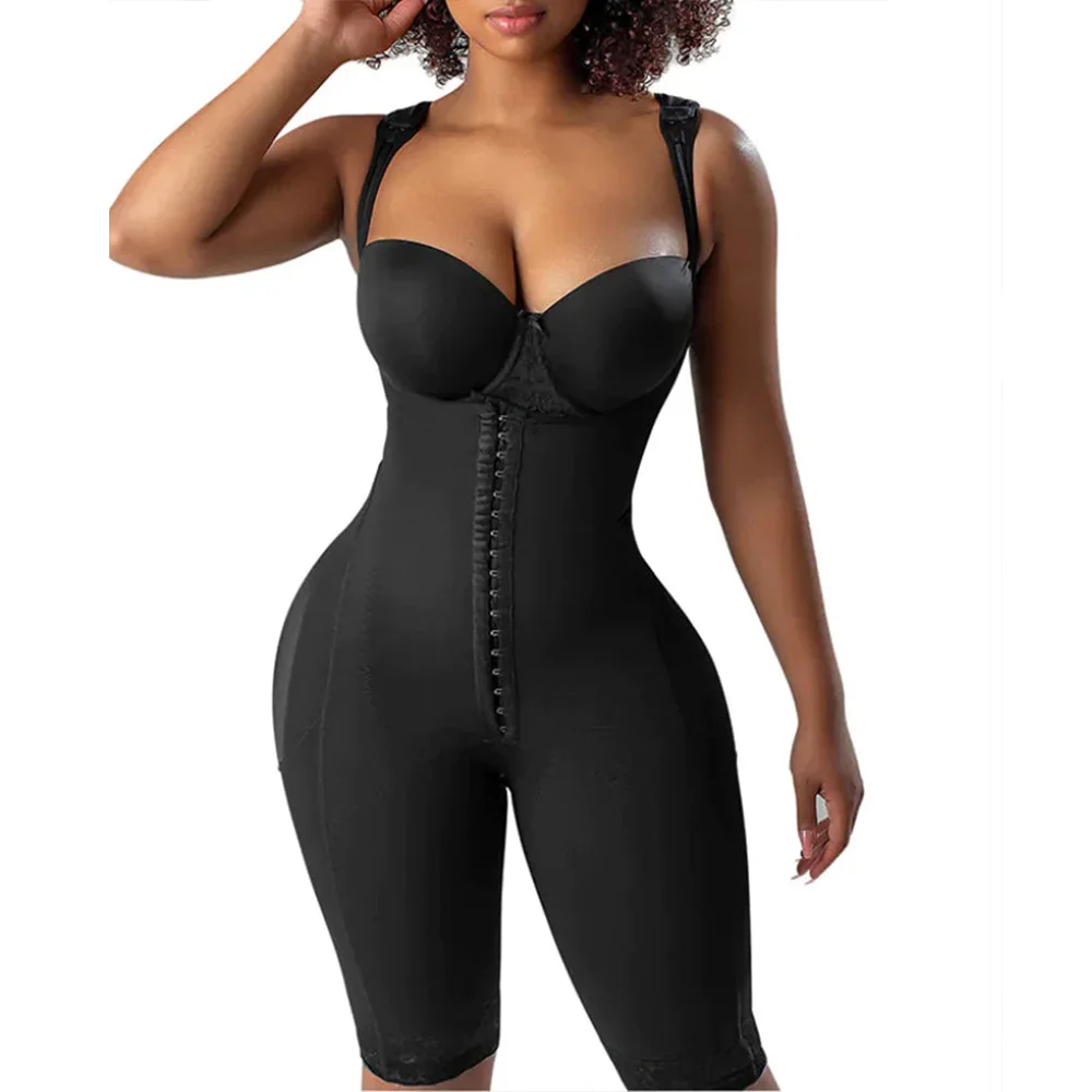 fajas Women\'s Post Surgery Recovery Underwear Waist Trainer High Compression Slimming Belt Girdle Tummy Control Bodysuits