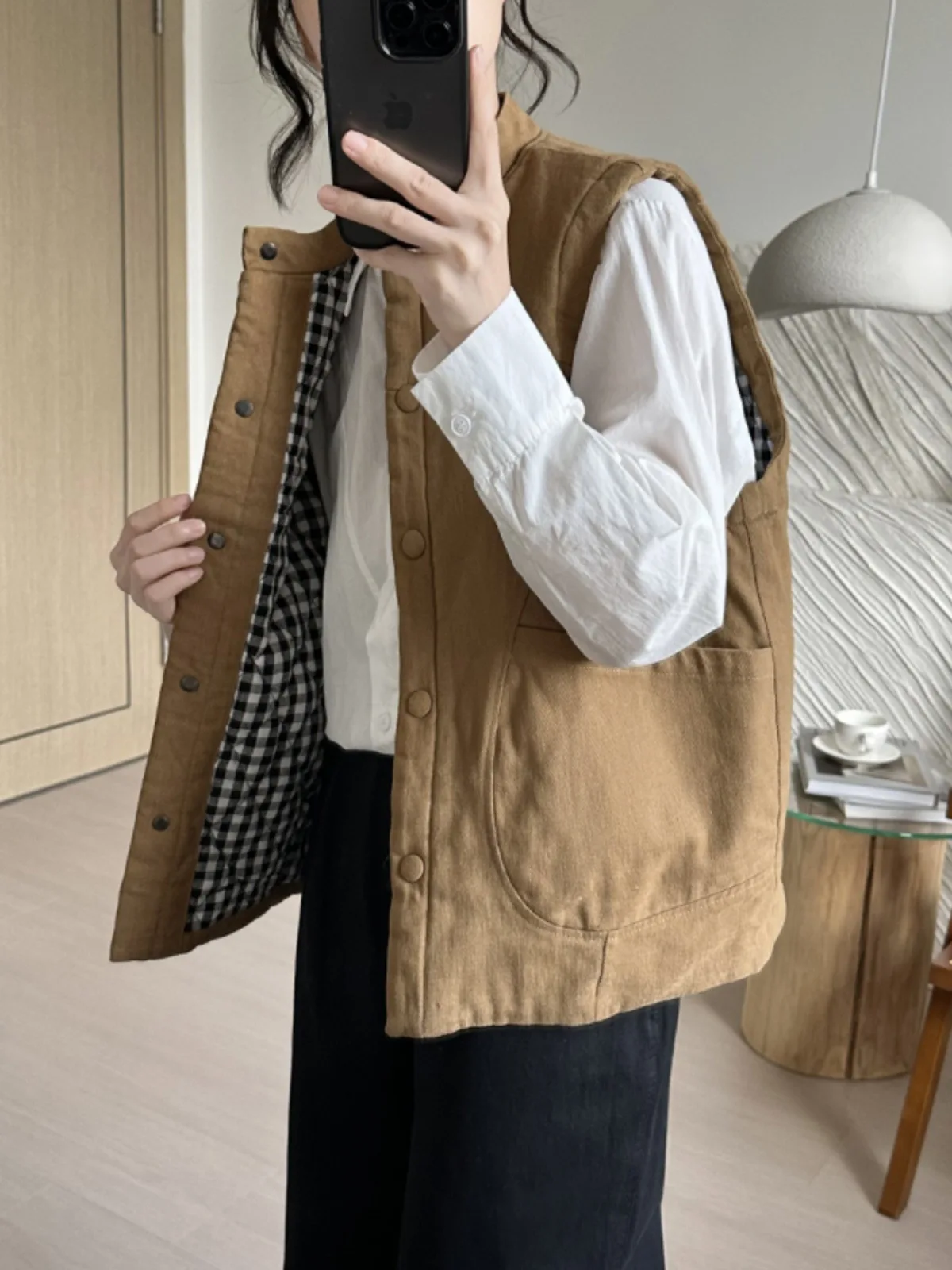 

Жилеты Жилеты Толстые женские вышитые весенние с хлопковой подкладкой в полоску с нитью Минимализм Облегающая длинная офисная одежда Компания