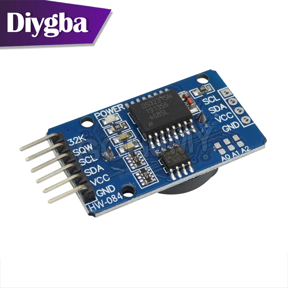 DS3231 AT24C32 IIC Module Precision Clock Module DS3231SN Memory module DS3231 mini module Real Time 3.3V/5V For Raspberry Pi