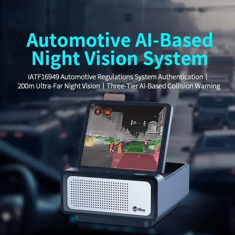 InfiRay NV2 Vehicle Mounted Image Stabilizing Thermal Hucamera Safety Driving Monitoring Systems Taxi Thermal Truck Camera view 6