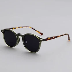 Vintage Round Sunglasses for Women Men Circular Sun Glasses Female Oval Eyewear Sunglasses for Male Female Eyeglasses