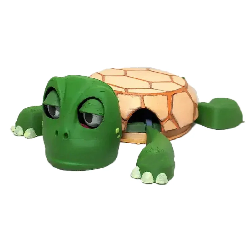 Turtle Coaster With Funny Expression When You Put A Glass On His Back - Fully Colored - Gag Gift For A Turtle Or Tortoise Lover