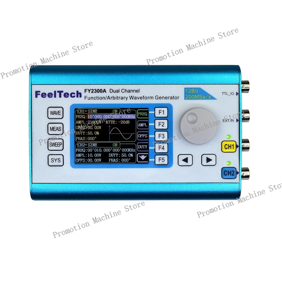 FY2300 20MHz DDS Function XM Signal Generator  Arbitrary Waveform Dual Channel Sine Wave Frequency  14Bits