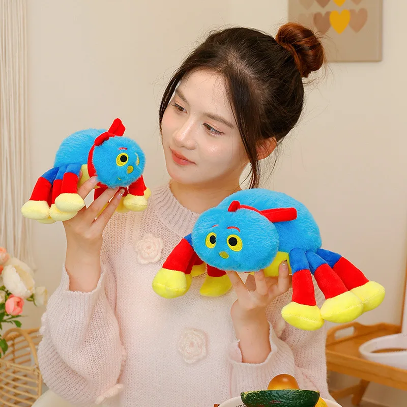 Kawaii 24/40cm Woolly und Tig Plüsch Weiche Spinnen-Puppe Spielzeug Woolly Stofftiere Heimdekoration Jungen Mädchen Geburtstag Weihnachtsgeschenke